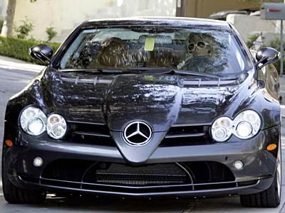 Paris Hilton Owns a Mercedes Benz SLR