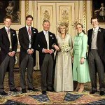 Prince Charles with his bride